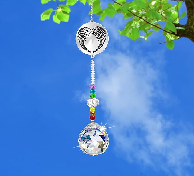 Memorial Gifts Crystal Suncatcher,Unique Sympathy Gifts for Loss of Loved One,Rainbow Maker Bereavement Gifts Box for Loss of Father Mom Dad Son Daughter Husband Brother Grandmother (Brother)