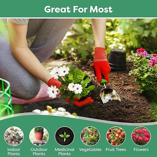 20-20-20 Water-Soluble Fertilizer β Powder for Liquid Plant Food for Indoor & Outdoor Plants, Orchids, Vegetables, Lawns, Flowers β 20 20 20 Fertilizer (10 QUARTS)