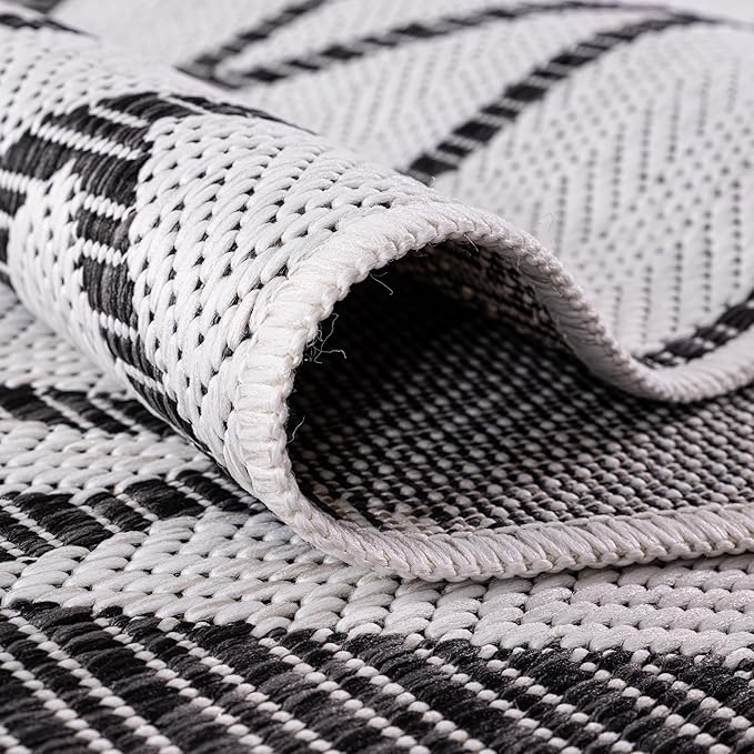 Keen Home Design Terrace Outdoor Runner Rug - 2x10 Washable Indoor/Outdoor Rug for Patio, Kitchen, Balcony, Beach, Garden, Deck and Porch, Size: 2'2"x9'11"