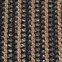 Eden's Decor Straight Flat-Edged Sun Shade Sail Rectangular 4' x 14' Brown UV-Blocking Outdoor Canopy Fabric Cloth Awning for Pergola Patio Garden Backyard Custom Size