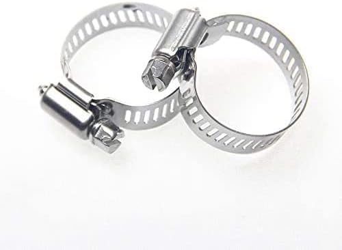 1.5"30M-98ft Lay-Flat Hose Pool Cleaning Belt Water Discharge Pump Hose With Aluminum Clamps Fittings Fire Hose Length Connection Hose Sump Pump Well Pump for House Garden and Irrigation Firehose