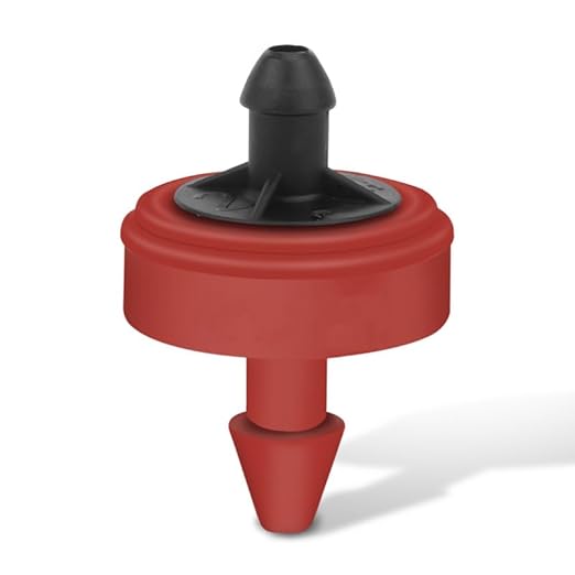 0.5 GPH Pressure Compensating Junior (PCJ) with Barb Outlet Dripper Emitters (100)