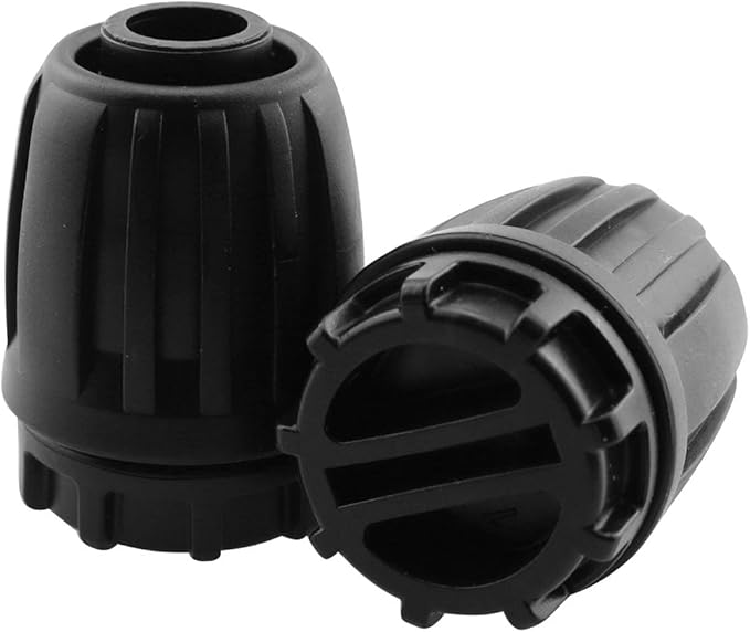 1/2 inch Irrigation Fittings End Plug DGZZI 6PCS Barbed Locked End Plug Connectors For 16mm Drip Tubing Connectors, End Caps Drip Line Nuts Connectors