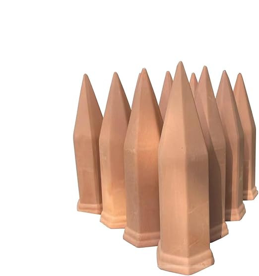 10 Pcs Clay Self Watering Planter Insert Self Watering Spikes Vacation Plant Watering Devices Used in Holidays