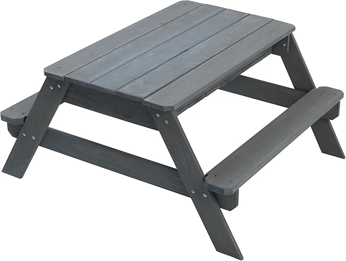 Jack & June Cedar Convertible Sand Box and Picnic Table Playset