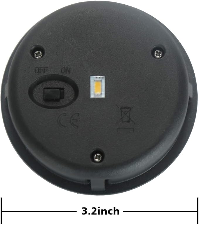 Kaixoxin Solar Lantern Lights for Hanging or Table Outdoor Solar Light for Patio Courtyard Garden