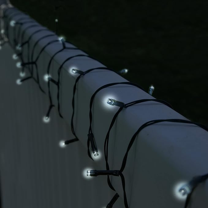 Pure Garden 2-Pack Solar Powered LED String Lights