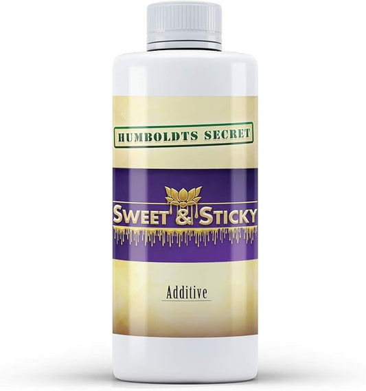 Humboldts Secret Sweet & Sticky – Carbohydrate and Saccharide Energy Source – Enhance Aroma and Flavor of Plants – Potting Soil for Indoor Plants – Energy for Plants – 8 Ounce