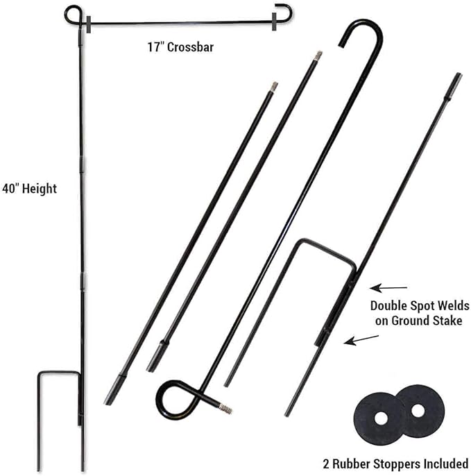 WinCraft New York Jets Garden Flag and Pole Stand Holder