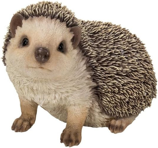 Hi-Line Gift Ltd Crawling Hedgehog Statue,Tan