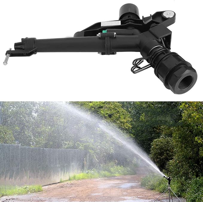1.5in to 1in DN25 Female Thread Adjustable 360 Degree Rotating Rocking Arm Sprinkler Farm Irrigation for farm agriculture
