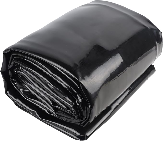 20 x 25 FT Pond Liner, 20 Mil Fish Pond HDPE Liner, Pond Liners for Outdoor Ponds, Koi Ponds, Garden Fountain, Waterfall