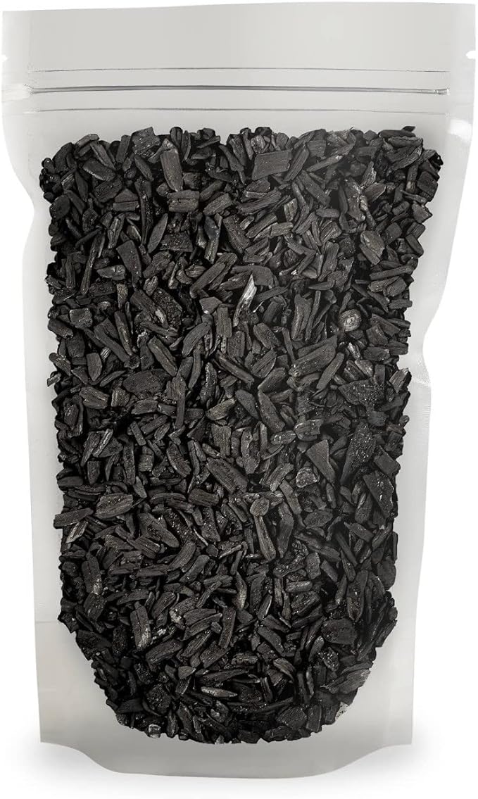 Horticultural Charcoal for Indoor Plants [3-Quart Bag] Black Diamond Soil Amendment for Orchids, Terrariums, and Gardening