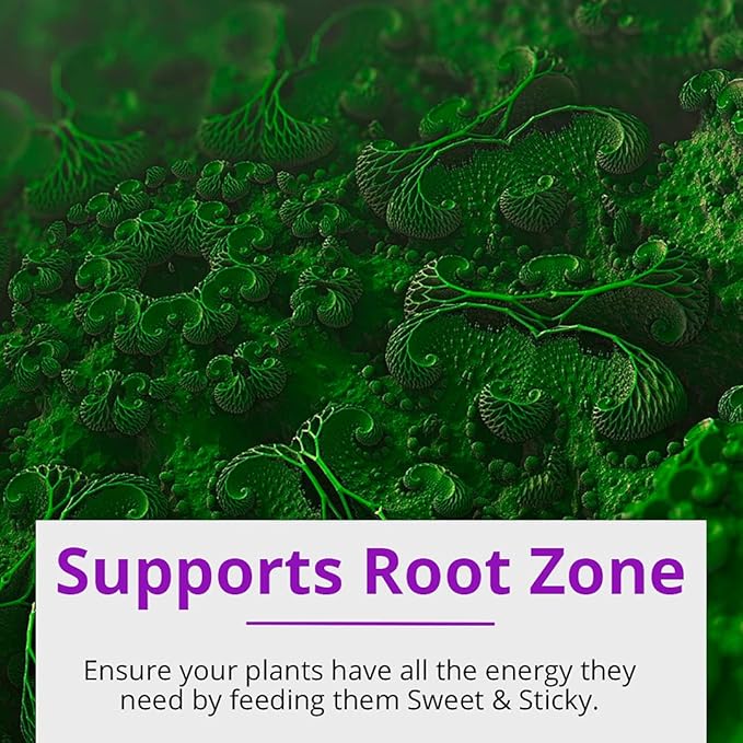 Humboldts Secret Sweet & Sticky – Carbohydrate and Saccharide Energy Source – Enhance Aroma and Flavor of Plants – Potting Soil for Indoor Plants – Energy for Plants – 1 Gallon