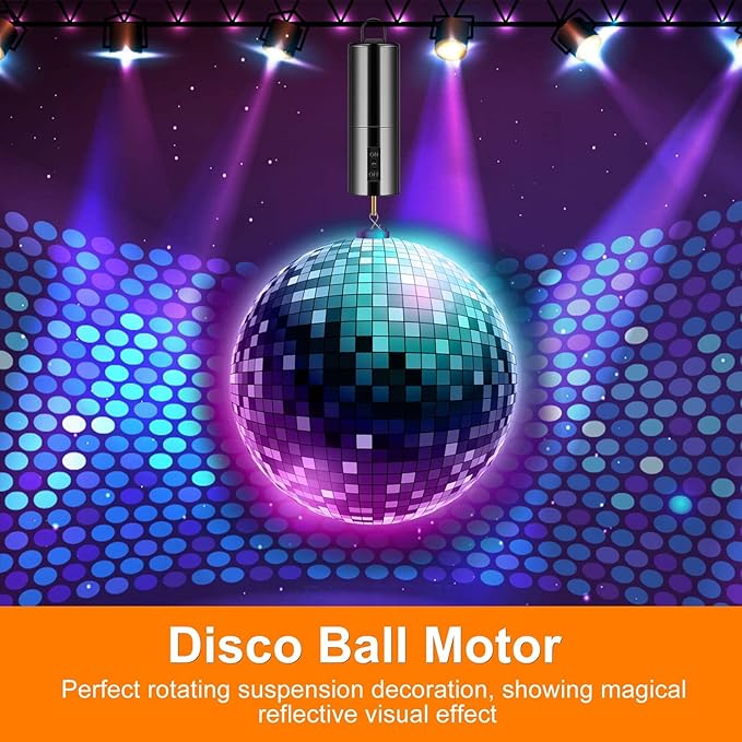 2 Pack Wind Spinner Motor Hanging Display Motor Battery Operated 20 RPM Rotating Motor Multi-Purposes for Wind Spinner Mobile Yard Decor Hanging Ornament Outdoor Sculptures-Medium Speed (2 Pcs Black)