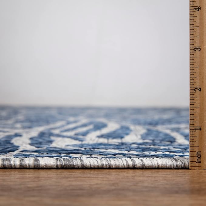 Keen Home Design Terrace Outdoor Runner Rug - 2x10 Washable Indoor/Outdoor Rug for Patio, Kitchen, Balcony, Beach, Garden, Deck and Porch, Size: 2'2"x9'11"