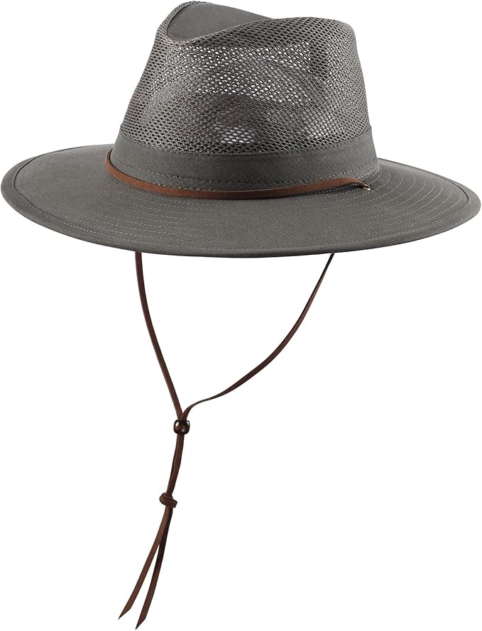 Home Prefer Cotton Summer Fedora Hat Wide Brim Sun Hats for Men Women UPF 50+ Sun Protection Cap for Fishing Hiking