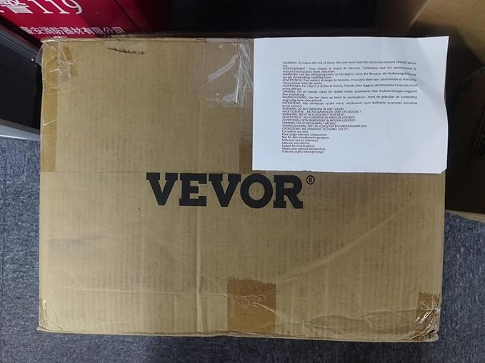 VEVOR 800lbs Poly Dump Garden Cart, Heavy Duty Yard Dump Cart Wagon, 4 Wheel Wheelbarrow with 10in Tires, 180°Rotating Handle, Steel Frame and Quick Release System