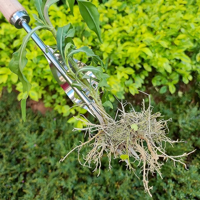 Japanese Weed Puller Tool Garden Tools Hand Weeder Tools - Gardening Hand Tools Weed Remover Tool for Gardening Backyard Farm Planting & Weeding Removal Quick Work