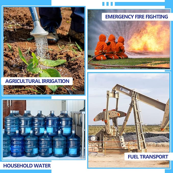 Kingdder Large Capacity Water Storage Bladder Emergency Water Bladder Tanks Foldable Storage Tank Portable Rainwater Bag for Drought Resistance Fire Protection Agricultural Irrigation(110L)