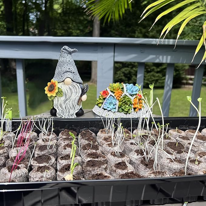 Key Hider Outdoor Garden Gnomes Statue Hide A Key Outside Gnome Figurine Decor For Yard Lawn Hidden Spare Key Holder Lock Box