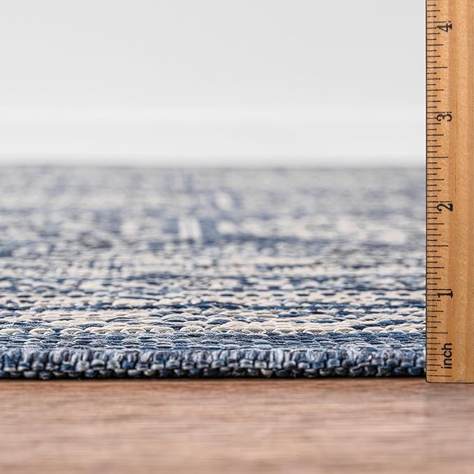 Keen Home Design Terrace Outdoor Throw Rug - 3x5 Washable Indoor/Outdoor Rug for Patio, Kitchen, Balcony, Beach, Garden, Deck and Porch, Size: 3'x5'