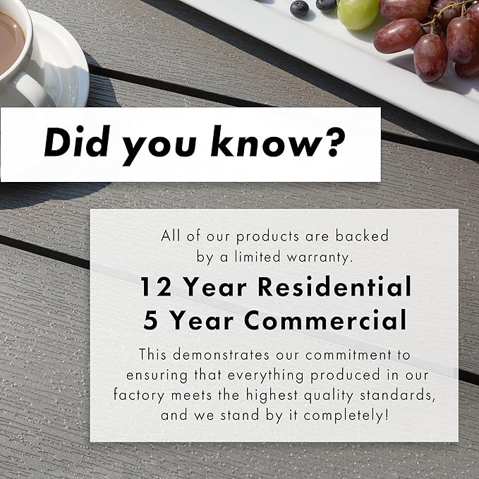 Highwood Hometown Picnic Table, 6 Foot, Weathered Acorn