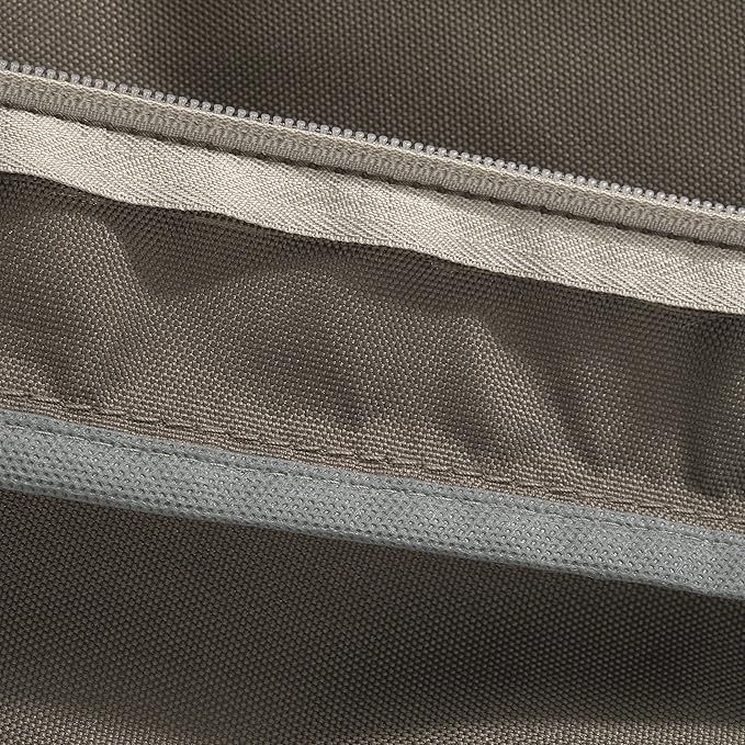 Classic Accessories Ravenna Seat Cushion, 17"W x 15"D x 2"Thick, Dark Taupe