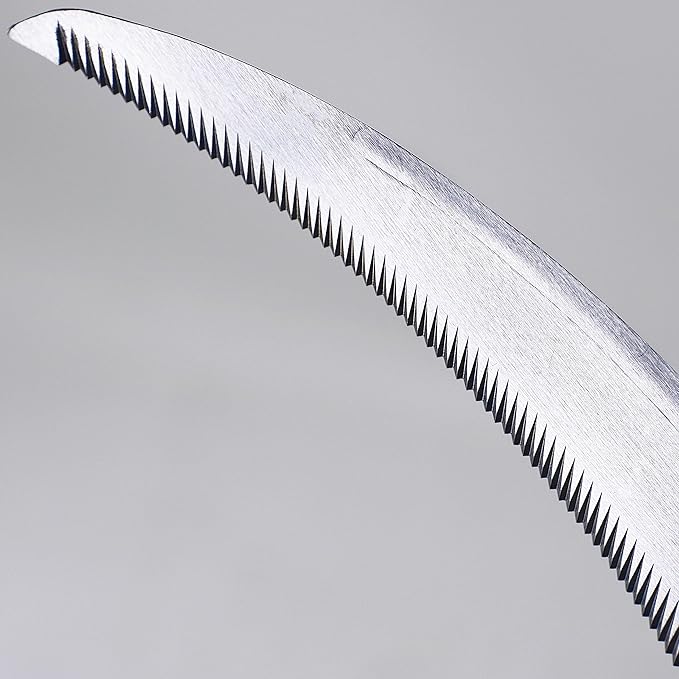 KAKURI Japanese Sickle Garden Tool 6.7" [Serrated Blade] Made in Japan, Garden Sickle for Harvesting and Weeding, Razor Sharp Japanese Stainless Steel Blade