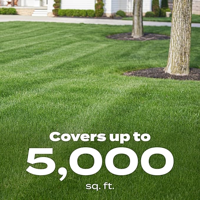 Scotts Green Max Lawn Food, Lawn Fertilizer Plus Iron Supplement for Greener Grass in 3 Days, 5,000 sq. ft., 16.67 lbs.