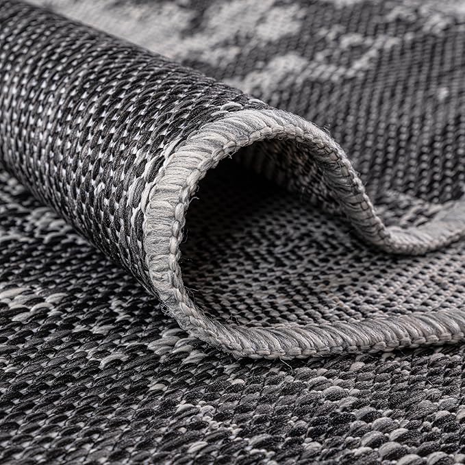 Keen Home Design Terrace Outdoor Area Rug - 12x15 Washable Indoor/Outdoor Rug for Patio, Kitchen, Balcony, Beach, Garden, Deck and Porch, Size: 12'x15'